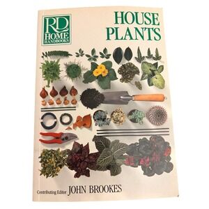 Reader's Digest House Plants RD Home Handbooks John Brookes Softcover Book